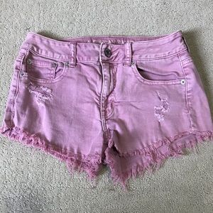 Dusty pink shorties